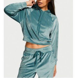 VICTORIA'S SECRET Ribbed Velour Hoodie - NWT
